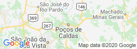 Pocos De Caldas map